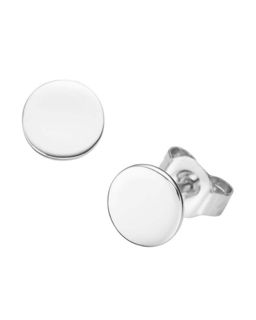 Firetti White Ohrstecker Kreise