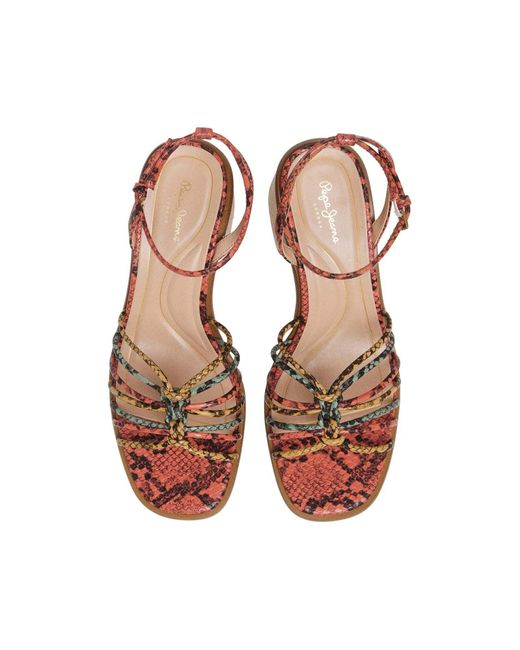 Pepe Jeans Pink Riemensandale 'Zowi'