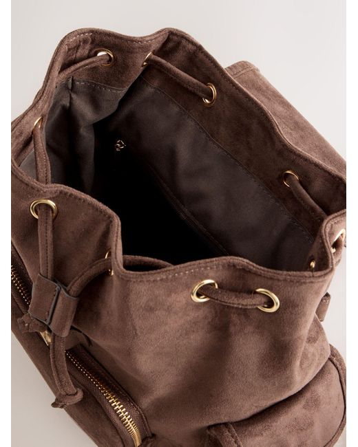 Next Brown Rucksack