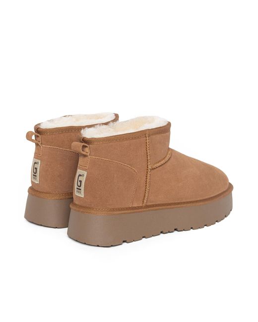 Gooce Brown Ankle Boots