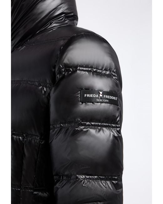 Frieda & Freddies Black Wintermantel