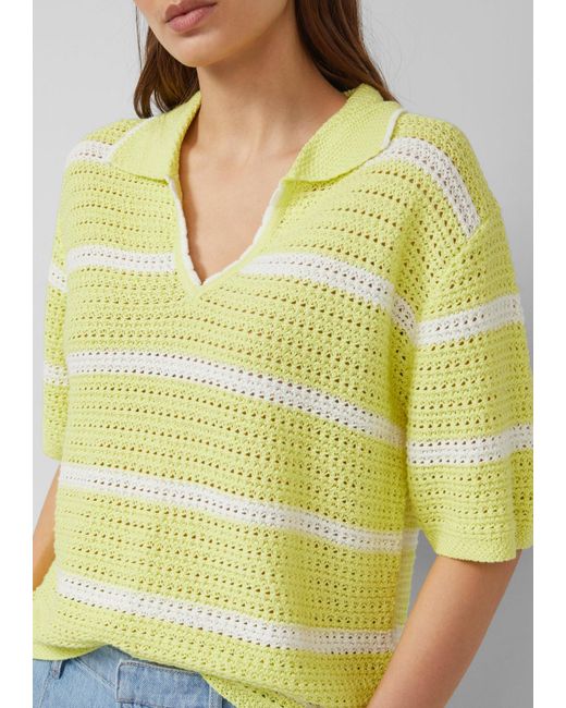 S.oliver Yellow Pullover