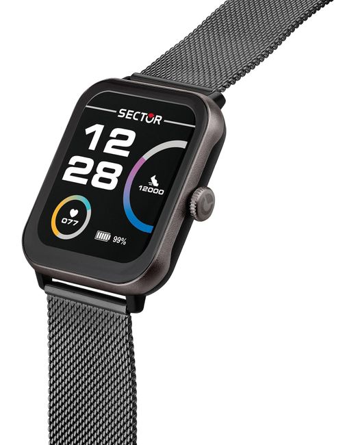 Sector Uhr in Black für Herren