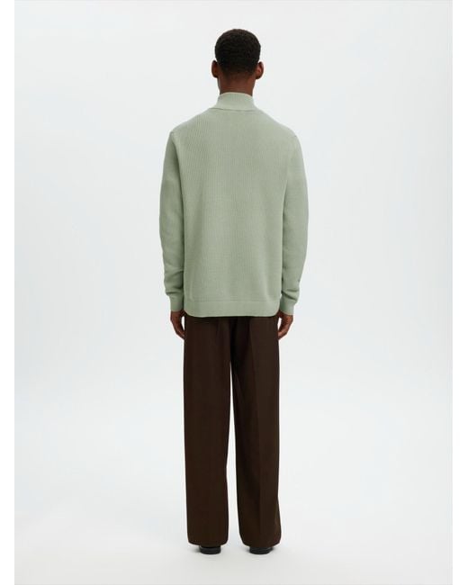 SELECTED Pullover Slhdane in Green für Herren