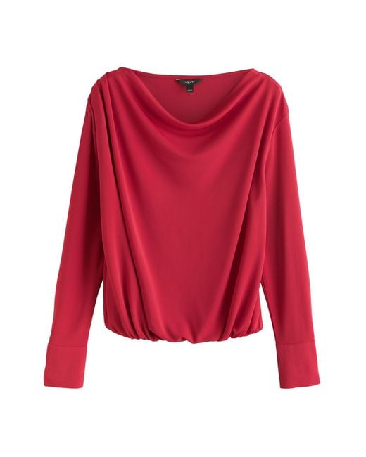 Next Red Bluse