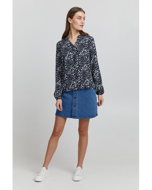 Oxmo Black Bluse 'elvy'
