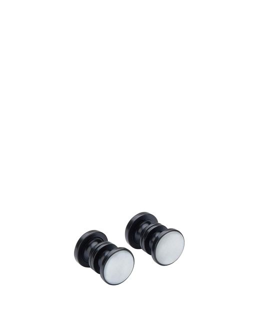 Hackett Manschettenknöpfe Bachelor Studs in White für Herren