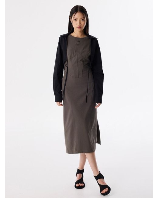 Twist Gray Kleid