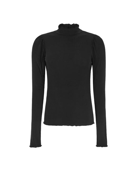 SOFT REBELS Black Pullover Roman