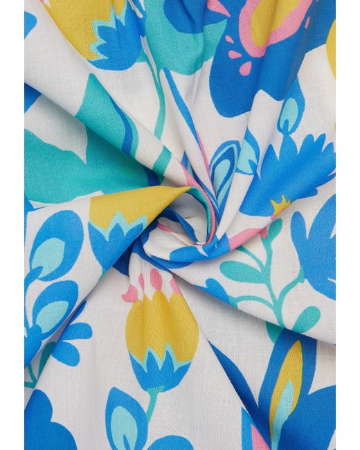 Eterna Blue Bluse