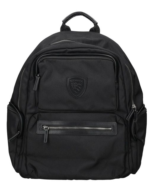 Blauer Rucksack in Black für Herren