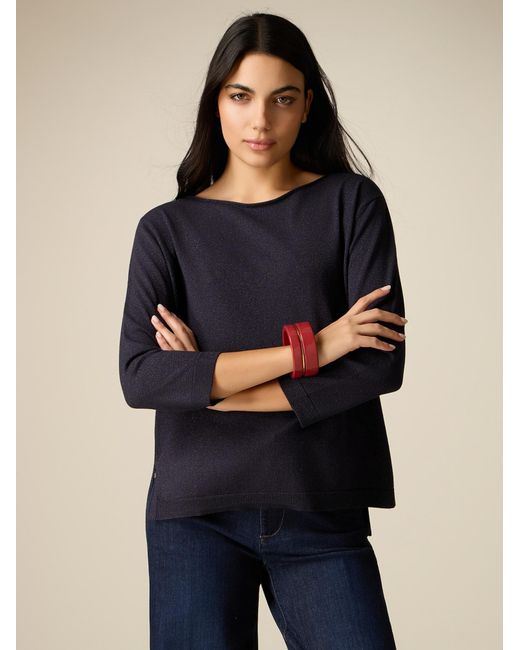 Oltre Blue Pullover