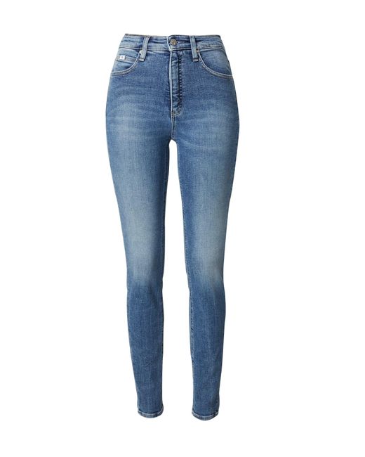 Calvin Klein Blue Jeans 'high rise skinny'