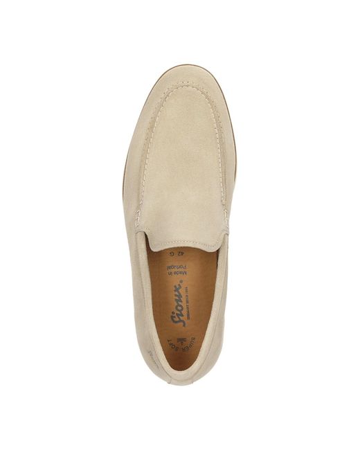 Sioux Slipper in Natural für Herren