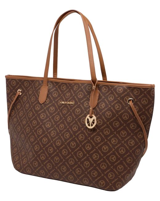 carlo colucci Brown Shopper Desserra
