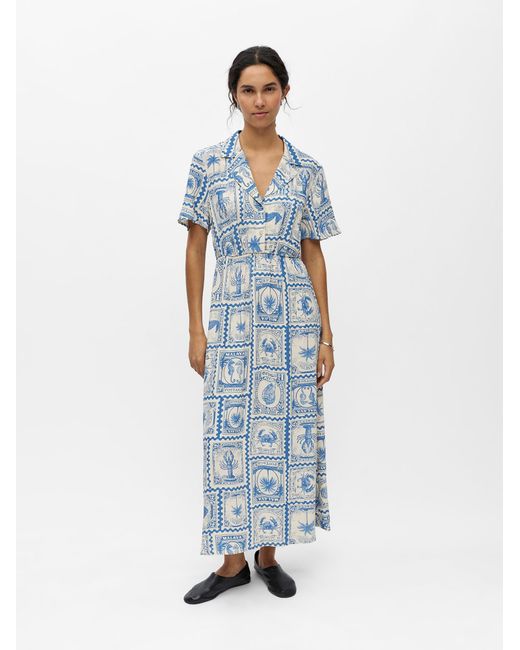Object Blue Kleid Objvima