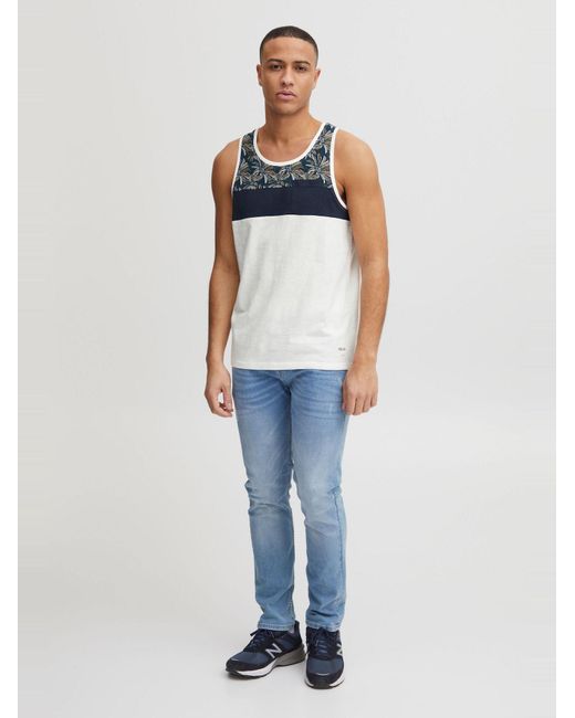 Solid Shirt Flo in Blue für Herren