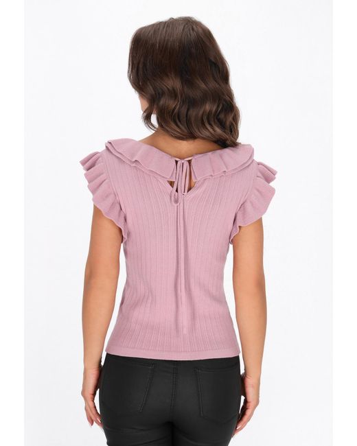 faina Pink Pullover