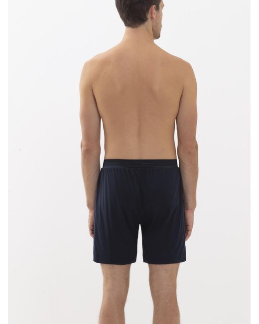 Mey Pyjamashorts in Blue für Herren