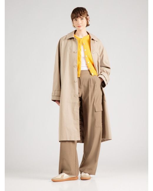 American Vintage Yellow Strickjacke Vitow