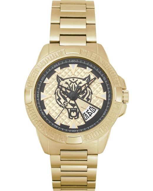 Philipp Plein Analoguhr Touchdown in Metallic für Herren