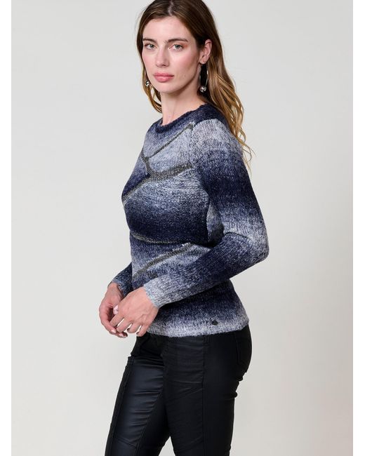 Koröshi Blue Pullover