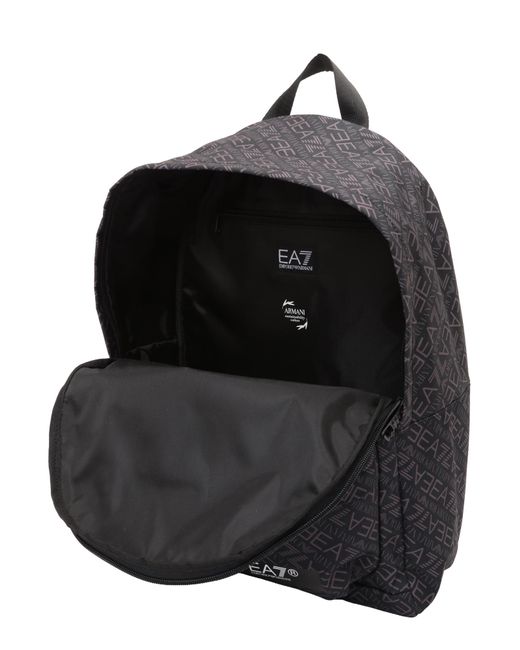 EA7 Black Rucksack