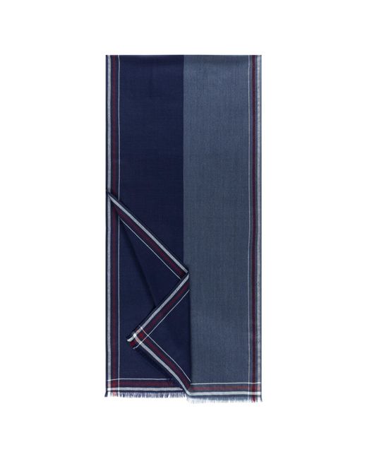 Roeckl Schals Side Stripes in Blue für Herren