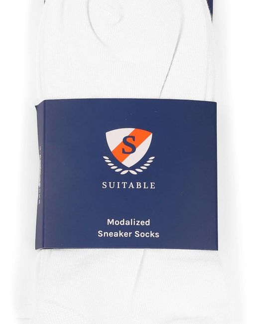 Suitable Socken in White für Herren