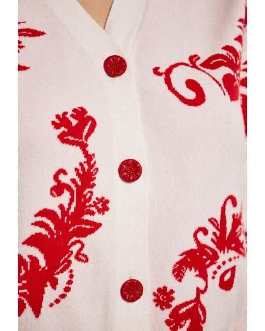 Ebeeza Red Strickjacke