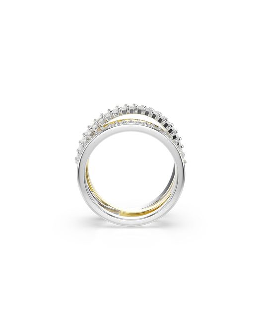 Swarovski White Ring Hyperbola