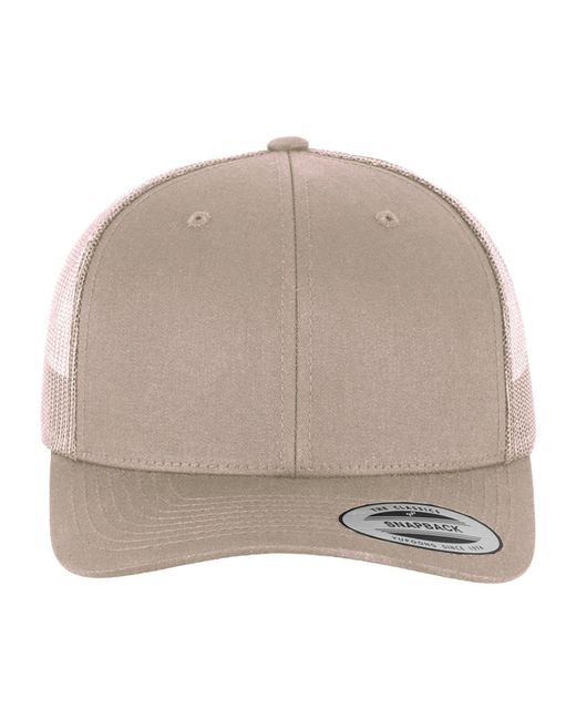 Flexfit Natural Cap Retro Trucker