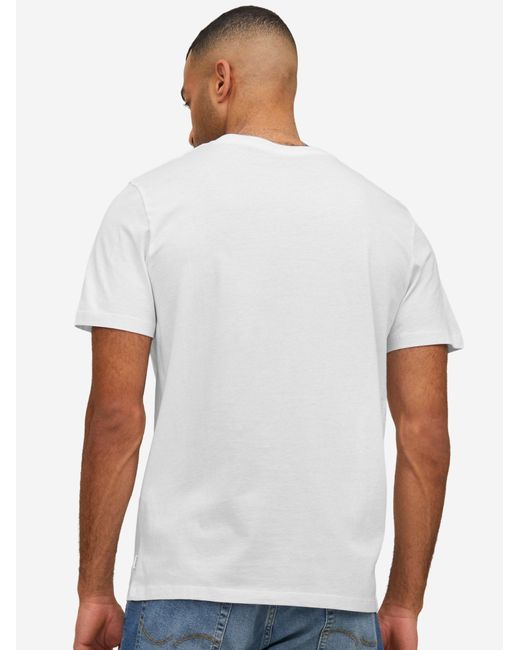 Jack & Jones Shirt Cotton Basic in White für Herren