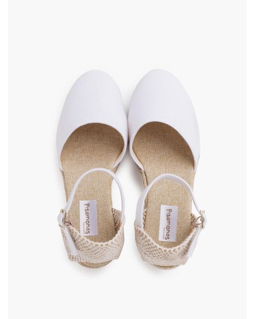 Pisamonas White Sandale