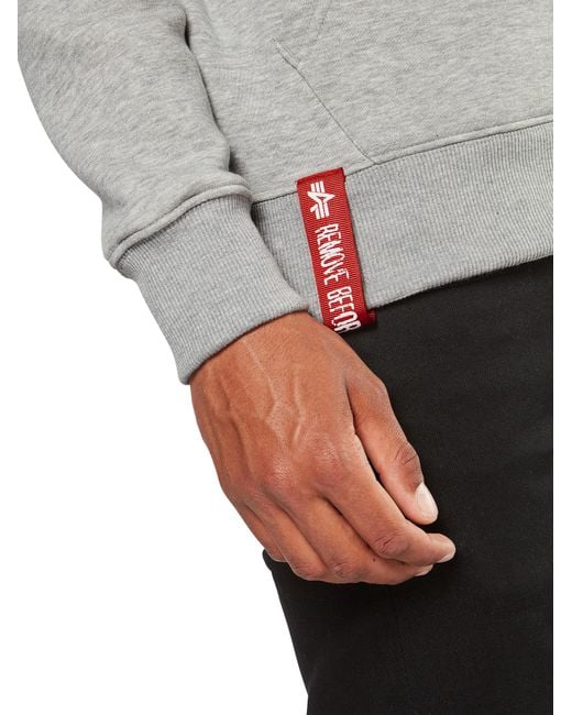 Alpha Industries Sweatshirt Basic in White für Herren