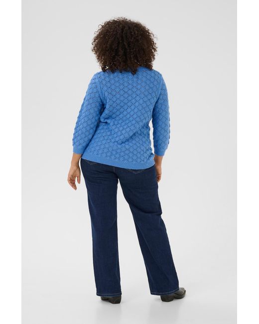 Kaffe Blue Pullover Kcmani