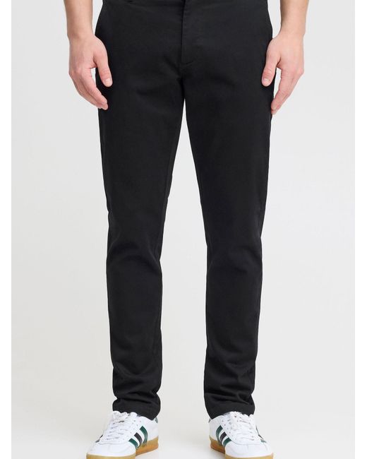 Solid Klassische Chinohose Raul Mit Stretch-Anteil in Black für Herren