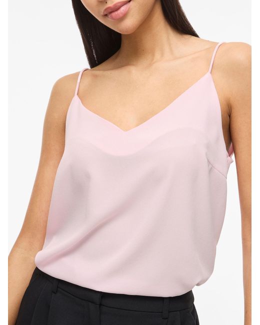 Vila Pink Top Vimathilde