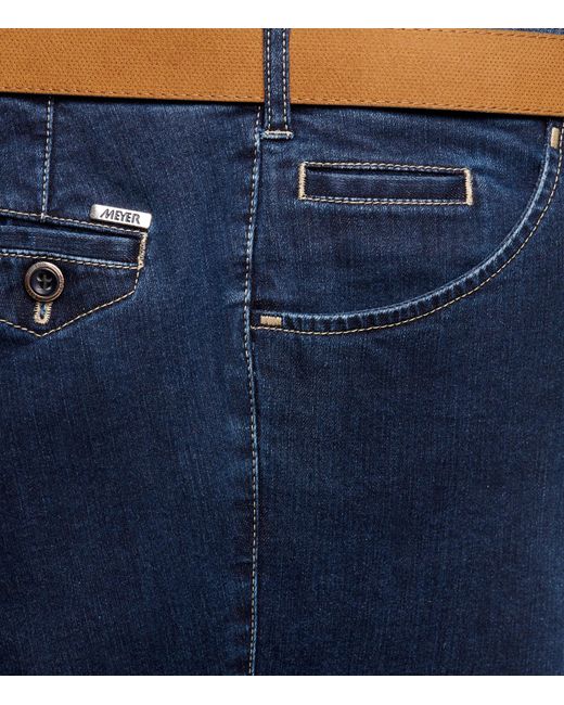 Meyer Jeans Dublin in Blue für Herren