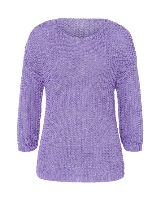 heine Purple Pullover