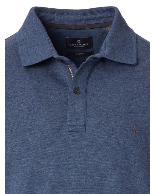 CASA MODA Shirt Basic in Blue für Herren
