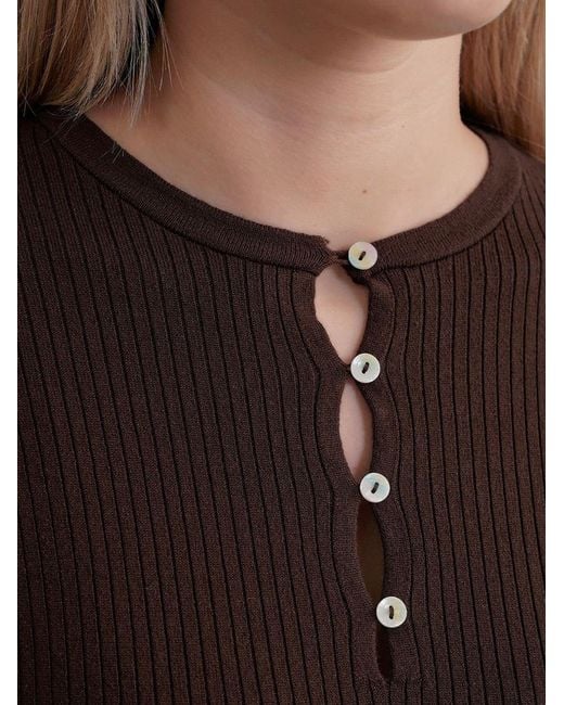 MixRay Brown Pullover