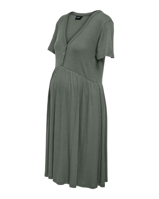 ONLY Green Kleid Olmcamoni