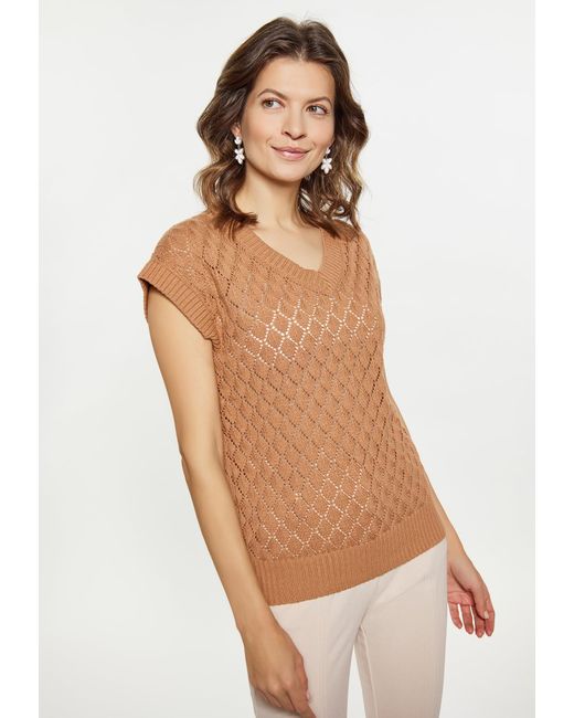 Usha Brown Pullover
