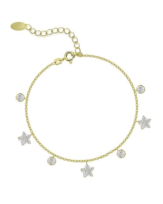 Firetti Metallic Fußkette