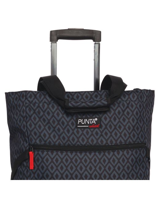 Punta Trolley Print in Blue für Herren