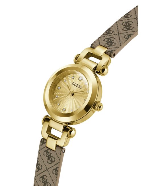 Guess Metallic Analoguhr Ginger