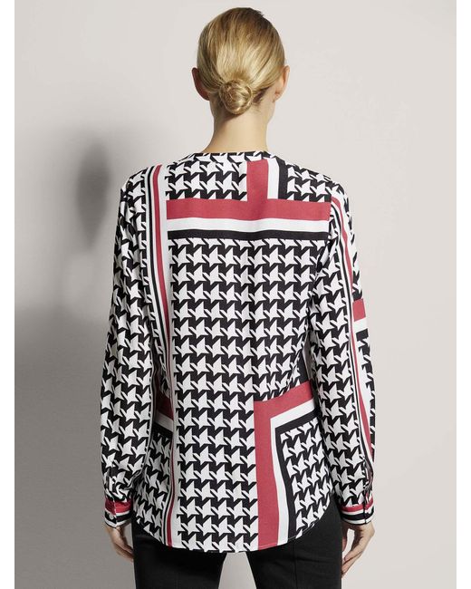 Madeleine Red Bluse