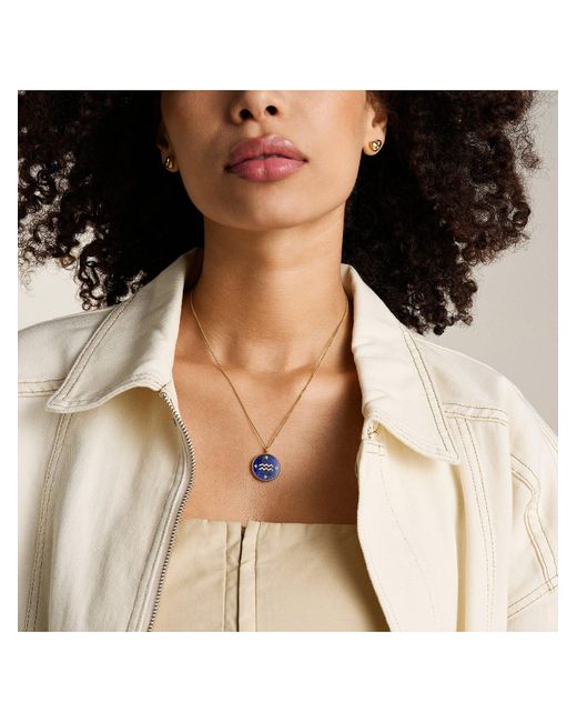 Fossil White Kette