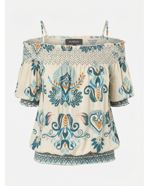 Koröshi Multicolor Bluse